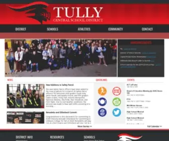 Tullyschools.org(Tully school district) Screenshot