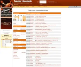 Tulospalvelin.fi(Tanssijan Tulospalvelin) Screenshot