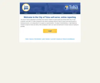 Tulsa311.com(Tulsa 311) Screenshot