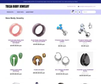 Tulsabodyjewelry.com(Tulsa Body Jewelry) Screenshot