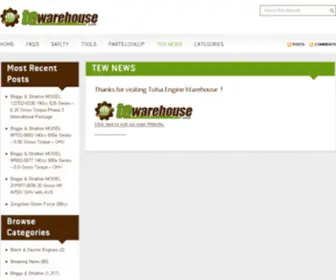 Tulsaenginewarehouse.com(Replacement Engines) Screenshot