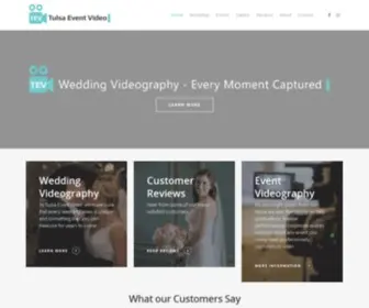 Tulsaeventvideo.com(Tulsa based Wedding & Event Videography) Screenshot