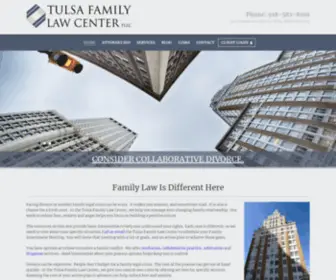 Tulsafamilylaw.center(Tulsa Family Law Center) Screenshot