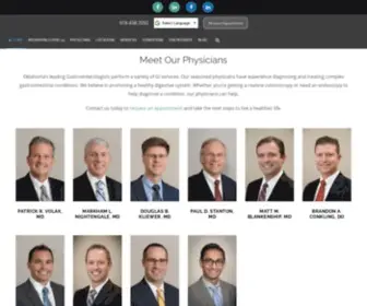 Tulsagastro.com(Tulsa Endoscopy Center) Screenshot