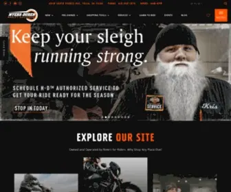 Tulsaharley.com(Myers-Duren Harley-Davidson®) Screenshot