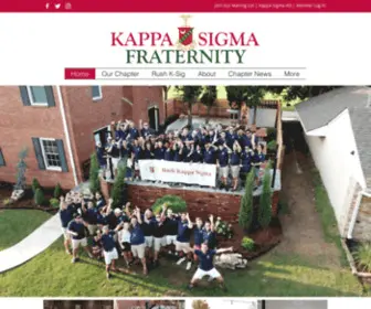 Tulsakappasigma.org(Tulsa kappa sigma) Screenshot