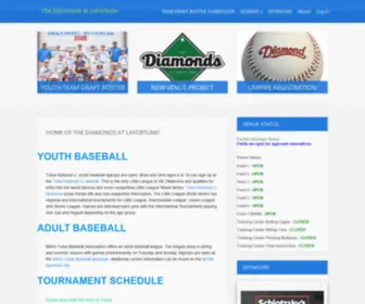 Tulsall.com(Tulsa Little League Baseball) Screenshot