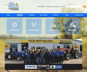 Tulsanewholland.com(Tulsa New Holland) Screenshot