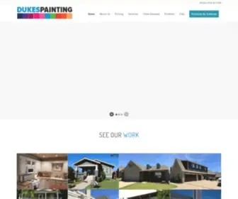 Tulsapaintcontractor.com(Dukes Painting) Screenshot