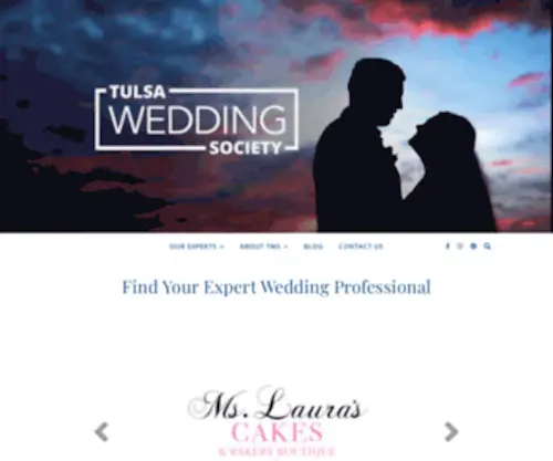 Tulsaweddingsociety.com(Tulsa Wedding Society) Screenshot