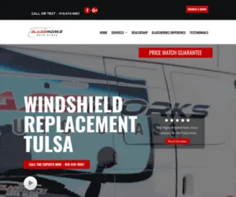 Tulsawindshieldreplacements.com(Windshield Repair Tulsa) Screenshot