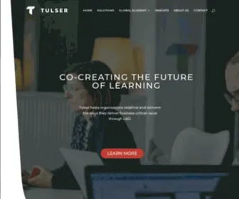 Tulser.com(Co-creating the future of learning) Screenshot