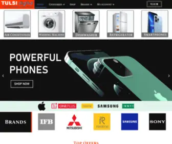 Tulsidigital.in(Tulsi Digital Home) Screenshot