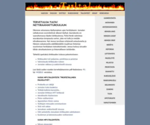 Tulta.net(Etusivu) Screenshot