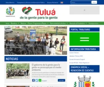 Tulua.gov.co(Alcaldía de Tuluá) Screenshot