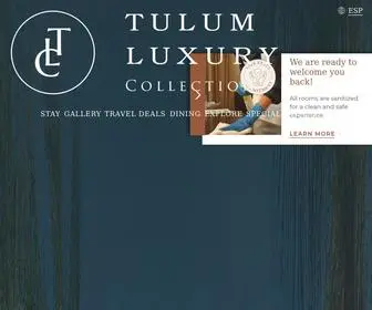 Tulumluxurycollection.com(Tulum Luxury Collection) Screenshot