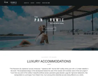 Tulumpanoramic.com(The Panoramic Tulum Hotel) Screenshot