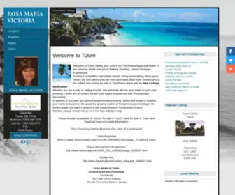 Tulumrealty.net(Tulum Mexico Homes for Sale) Screenshot