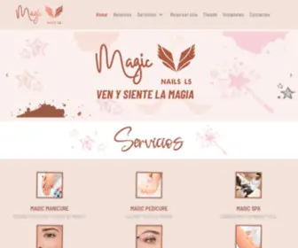 Tumagicnails.com(Ven y siente la magia) Screenshot