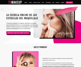 Tumakeup.tv(Tu Escuela De Maquillaje Online) Screenshot