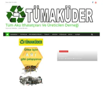 Tumakuder.org(Tüm Akü İthalatçıları Ve Üreticileri Derneği) Screenshot