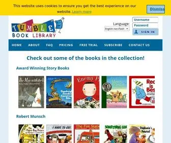 Tumblebooklibrary.com(Tumblebooks) Screenshot