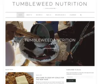 Tumbleweednutrition.com(A Native Nutrition Company by Denee Bex) Screenshot