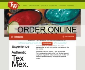 Tumbleweedrestaurants.com(Tumbleweed Gift Cards) Screenshot