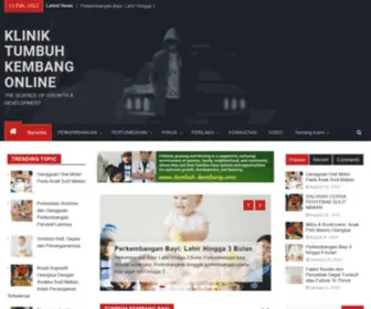 Tumbuh-Kembang.com(KLINIK TUMBUH KEMBANG ONLINE) Screenshot