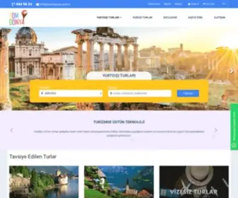 Tumdunya.com.tr(Tüm Dünya Turizm) Screenshot