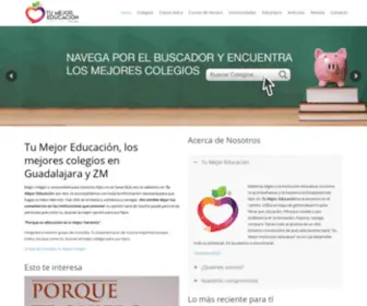 Tumejoreducacion.com(Los mejores colegios en guadalajara) Screenshot