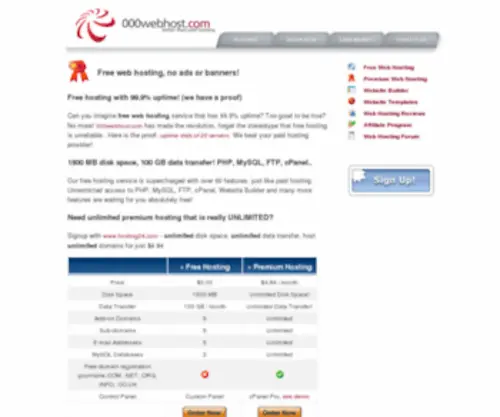 Tumejorfrase.com.es(Free web hosting provider) Screenshot