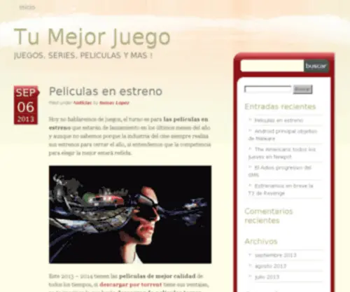 Tumejorjuego.com(Tumejorjuego) Screenshot
