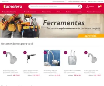 Tumelero.com.br(Material de Construção) Screenshot