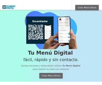 Tumenudigital.app(Menu Digital) Screenshot