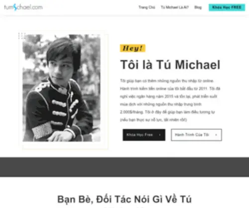 Tumichael.com(Tú michael) Screenshot