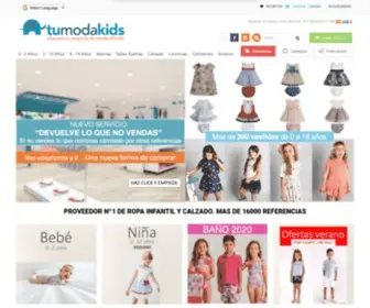 Tumodabebe.com(Proveedores de ropa infantil) Screenshot