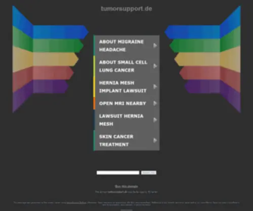 Tumorsupport.de(tumorsupport) Screenshot