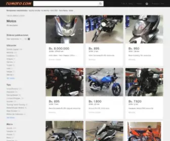 Tumoto.com.ve(Motos en Mercado Libre Venezuela) Screenshot
