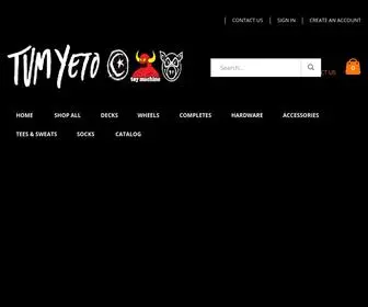 Tumyeto.com(Foundation skateboards) Screenshot