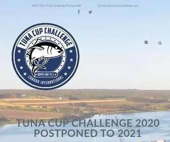 Tunacupchallenge.com(Canada International Tuna Cup Challenge) Screenshot