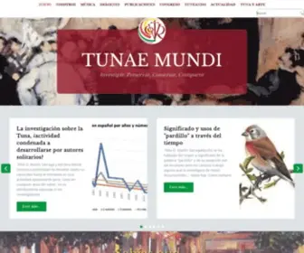 Tunaemundi.com(Tunae Mundi) Screenshot