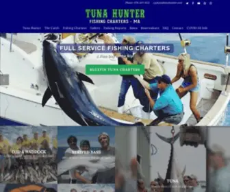 Tunahunter.com(Gloucester Fishing Charters) Screenshot