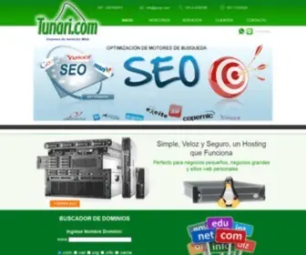 Tunari.com(Diseño) Screenshot