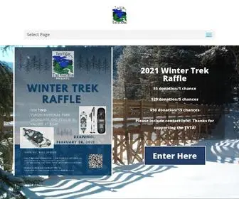 Tunavalleytrail.com(Tuna Valley Trail Association) Screenshot