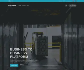 Tunbase.com(B2B Business Directory) Screenshot