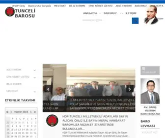 Tuncelibarosu.org.tr(BAROSU) Screenshot