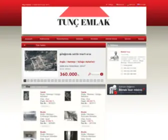 Tuncemlakmugla.com(Tunç Emlak Muğla) Screenshot