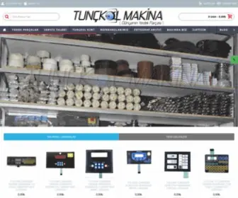 Tunckolmakina.com(TUN) Screenshot