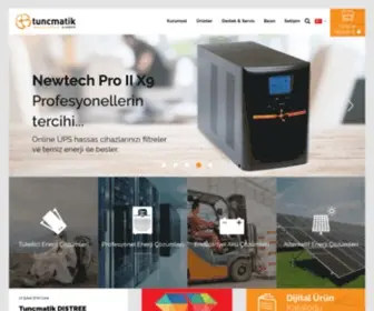 Tuncmatik.com(Yi Elektrik) Screenshot